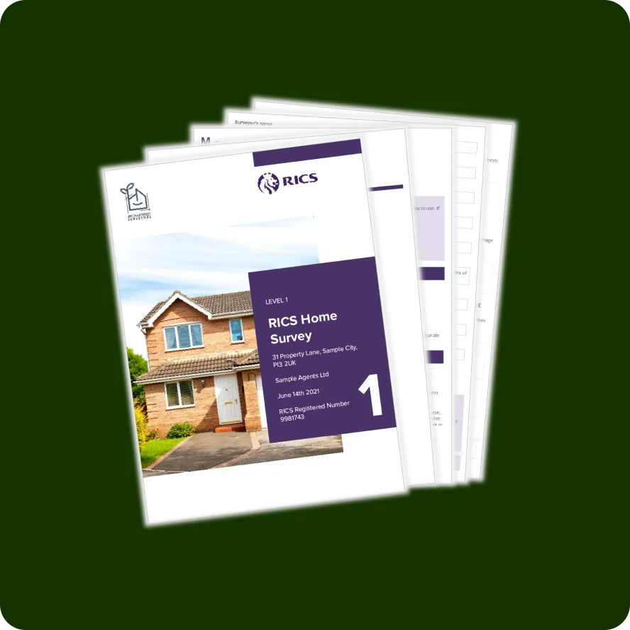 RICS Level 1 - Condition Report report template