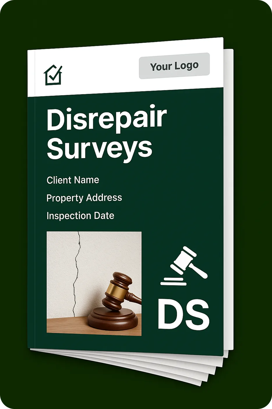 Disrepair Survey report template