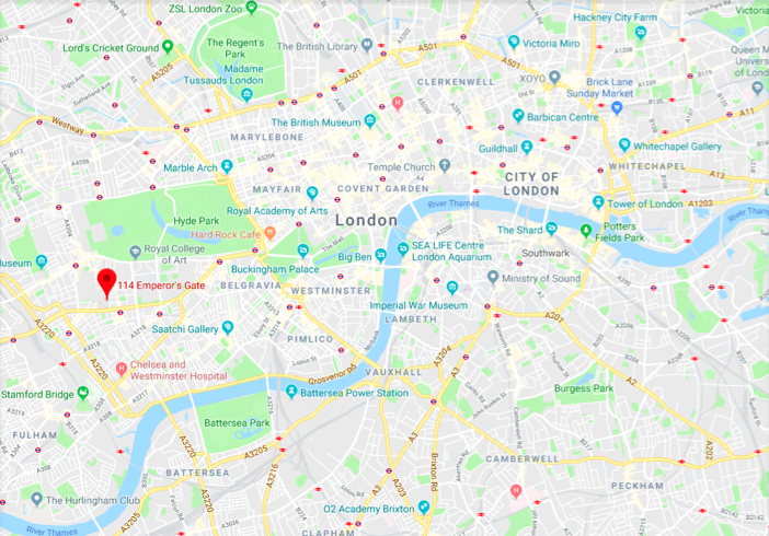 Imfuna London Map