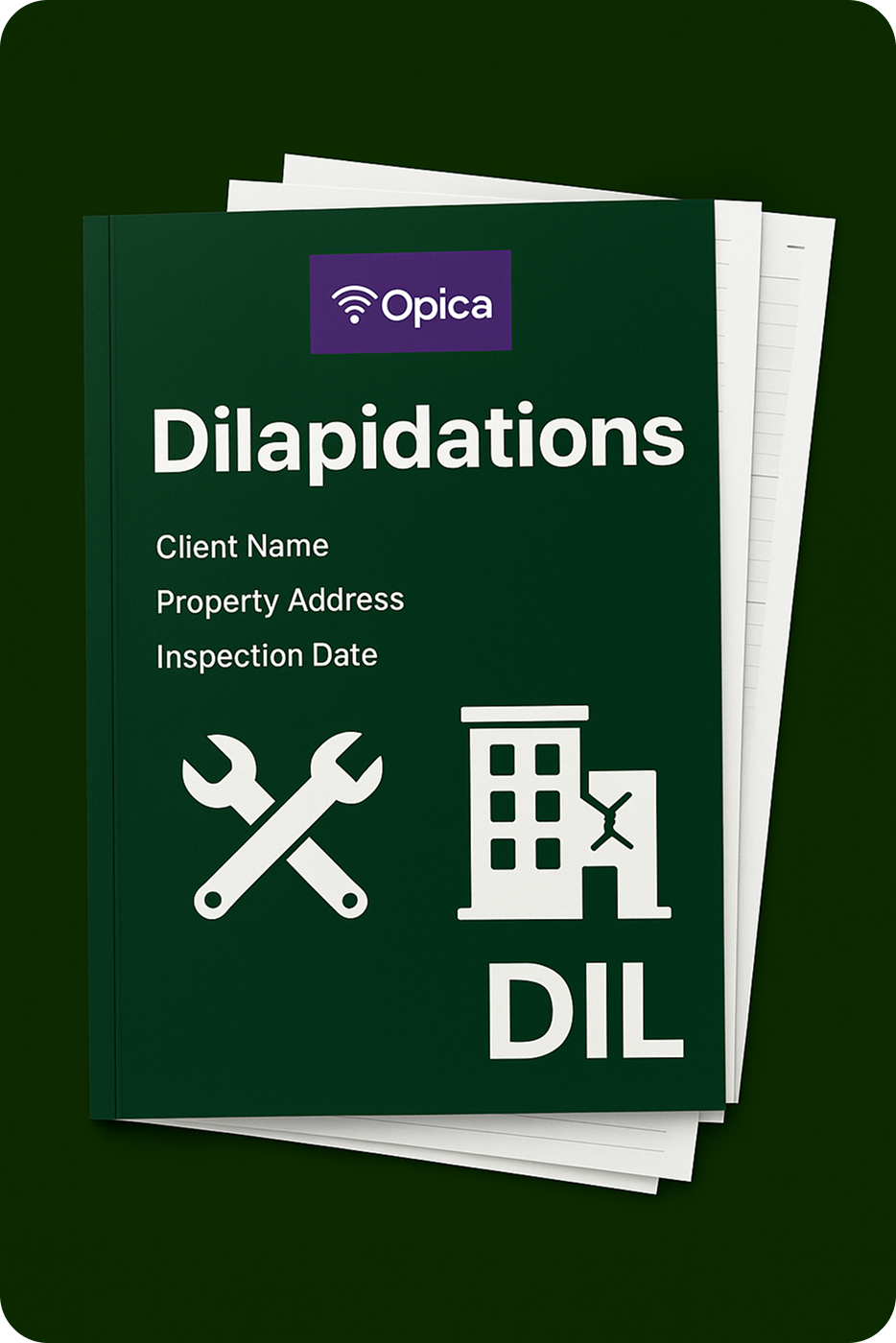 Dilapidations Report Cover