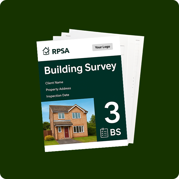 RPSA Buyers Survey : Building Survey Report Cover