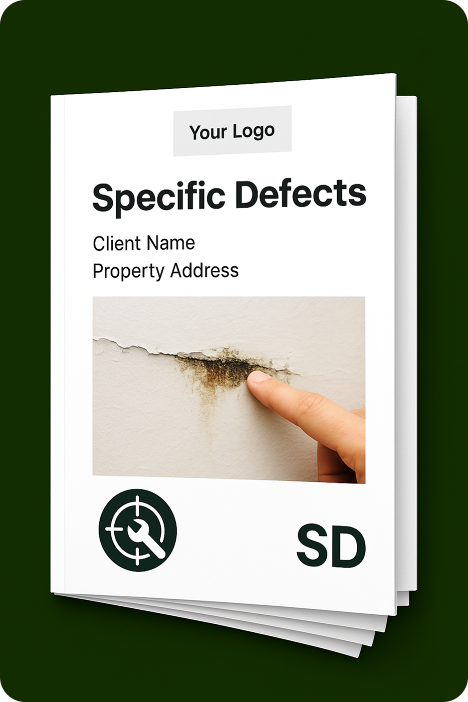 Specific Defects Report Cover